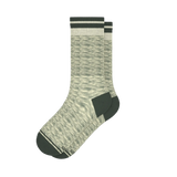 The Illusion | Green Pattern Heel Hammock™ Crew Socks - Shinesty - Flyclothing LLC