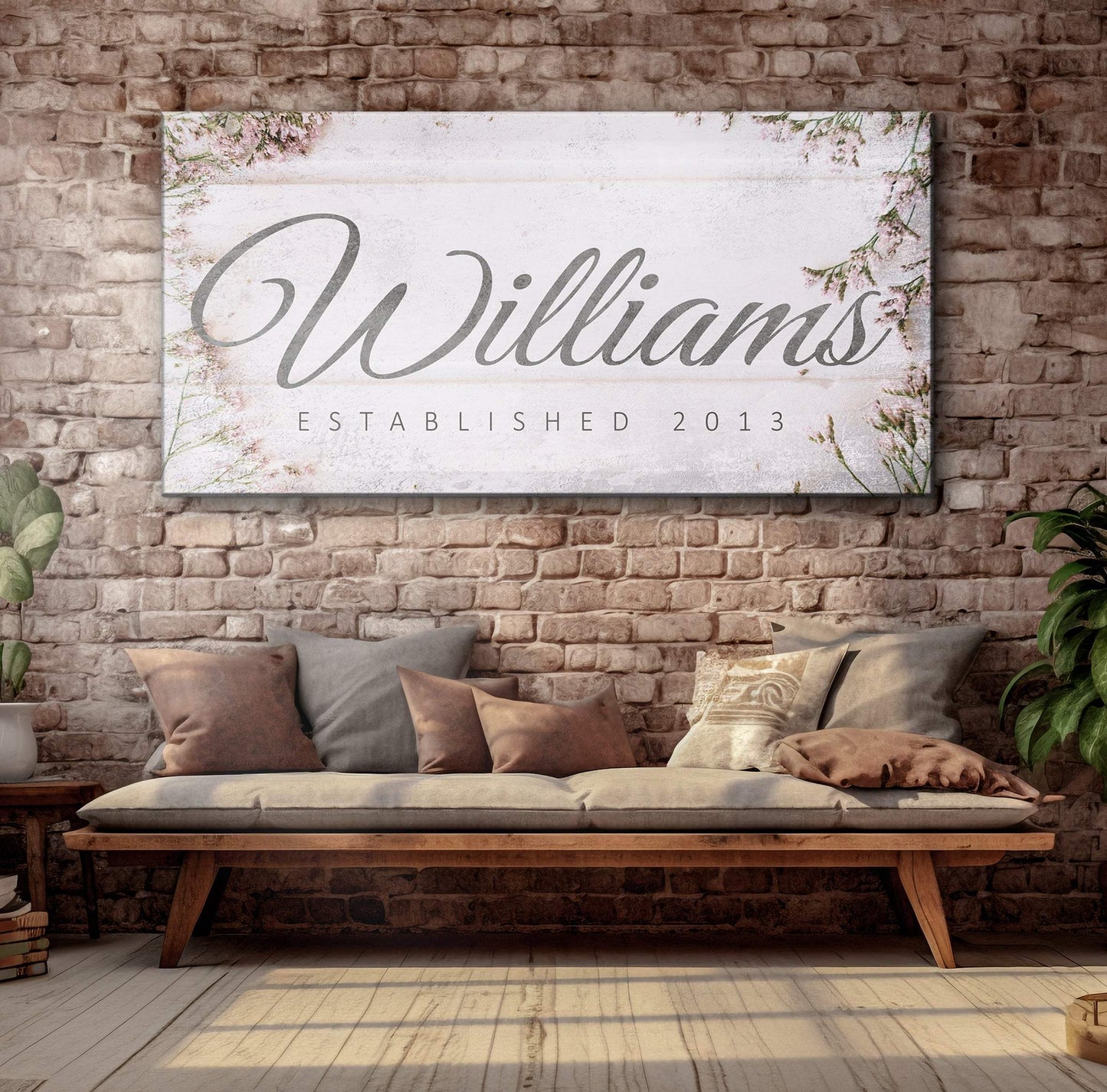 Family Name Sign - Tailored Canvases - Flyclothing LLC