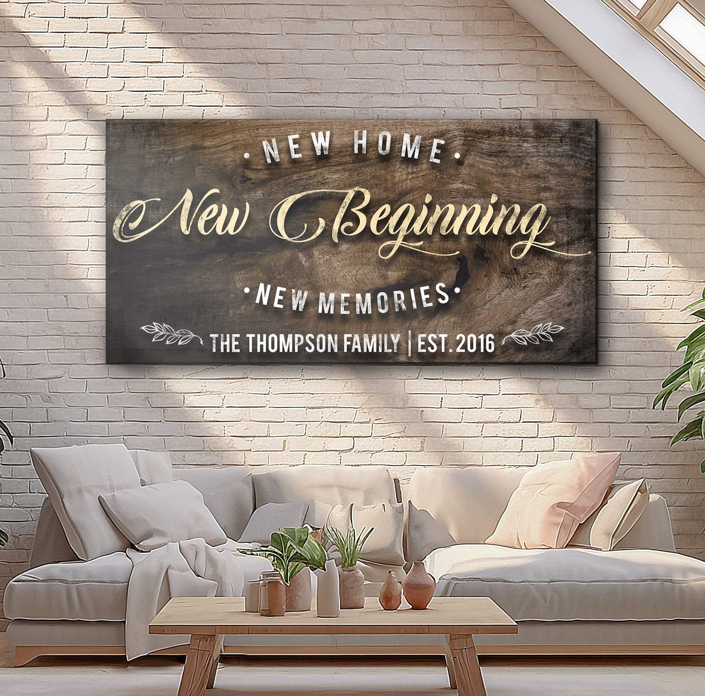 New Home Sign II - Tailored Canvases - Flyclothing LLC