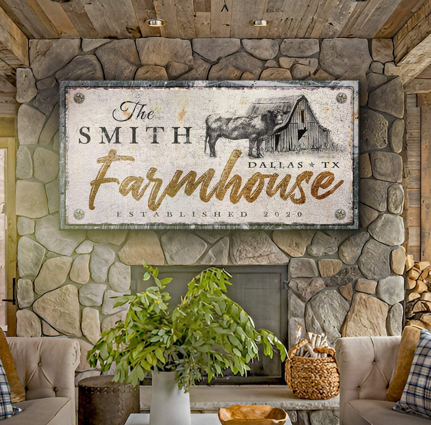 Rustic Farmhouse Sign V - Tailored Canvases - Flyclothing LLC