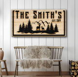 Family Mountain Sign III - Tailored Canvases - Flyclothing LLC