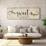Home Sweet Home Sign VI - Tailored Canvases - Flyclothing LLC