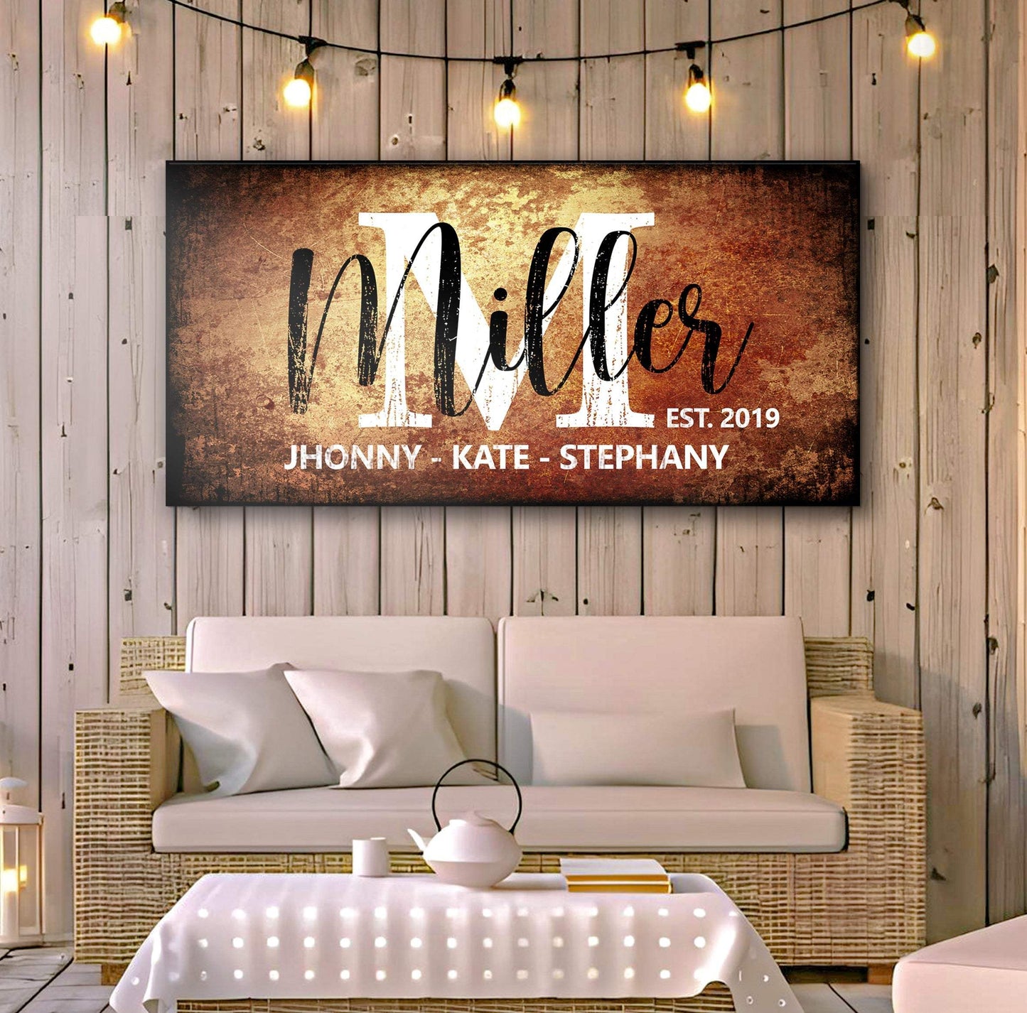 Family Sign XVII - Tailored Canvases - Flyclothing LLC