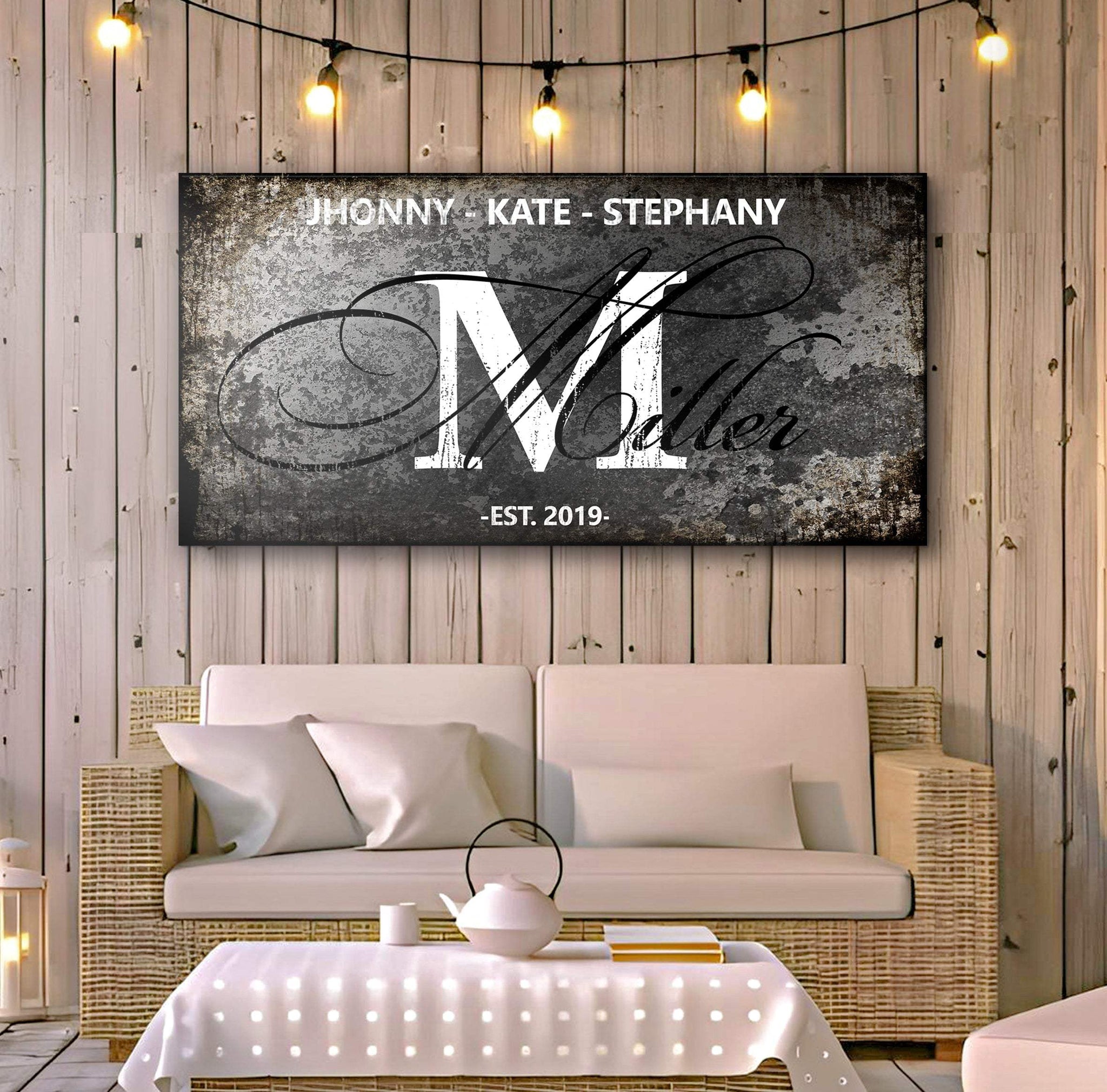 Family Sign XVIII - Tailored Canvases - Flyclothing LLC