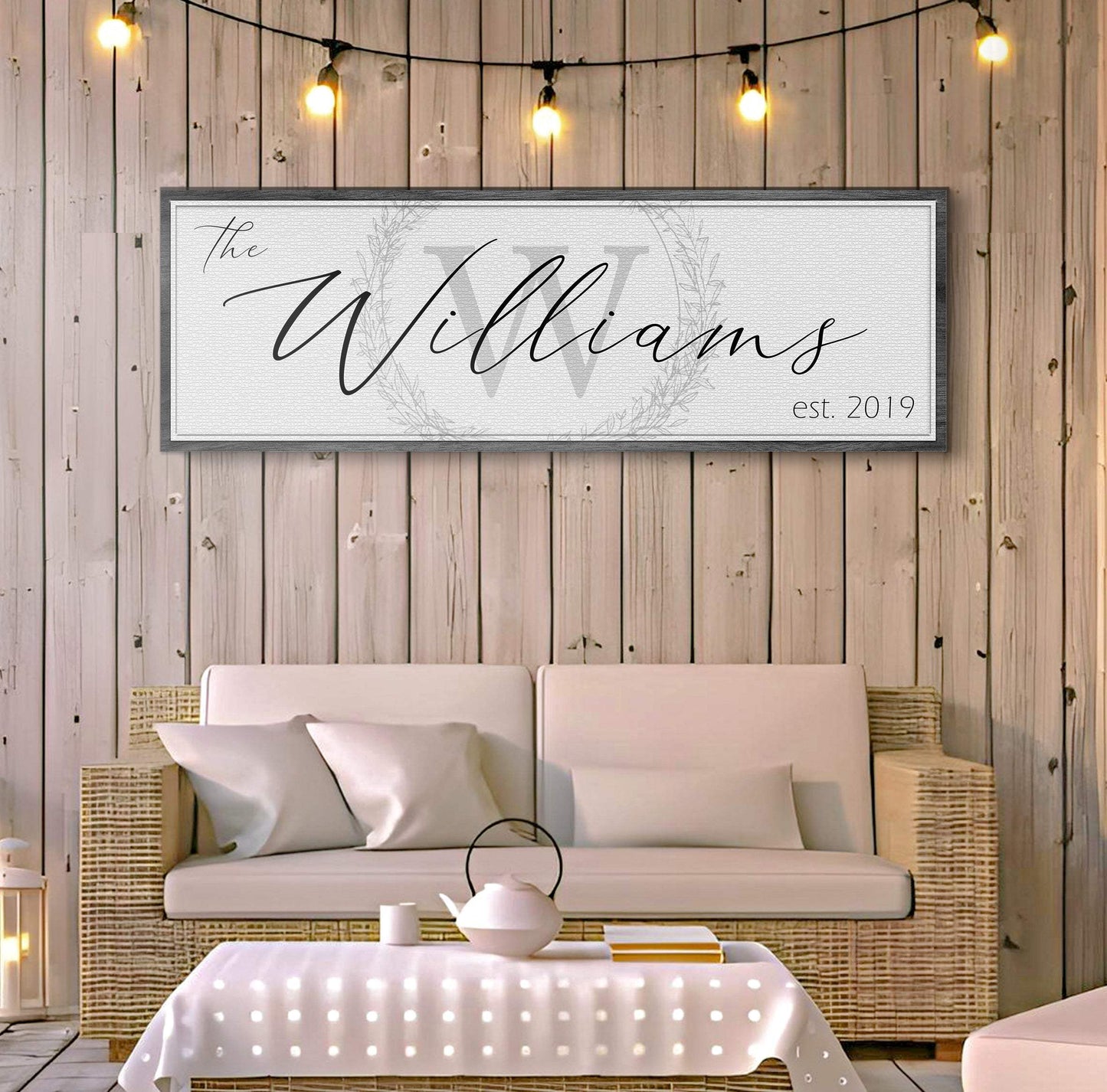 Family Sign XVII - Tailored Canvases - Flyclothing LLC