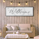 Family Sign XVII - Tailored Canvases - Flyclothing LLC