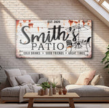 Family Patio Sign II - Tailored Canvases - Flyclothing LLC
