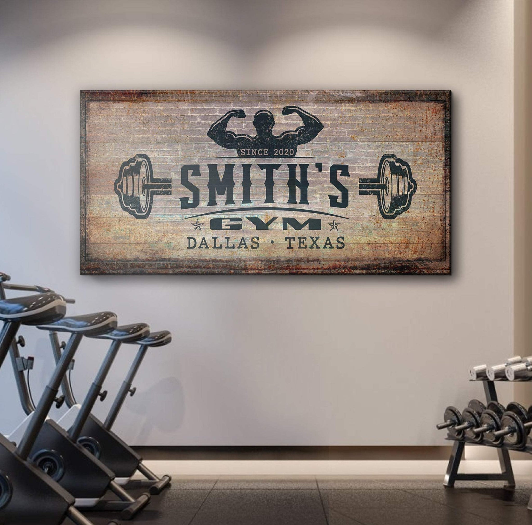 Gym Sign V - Tailored Canvases - Flyclothing LLC