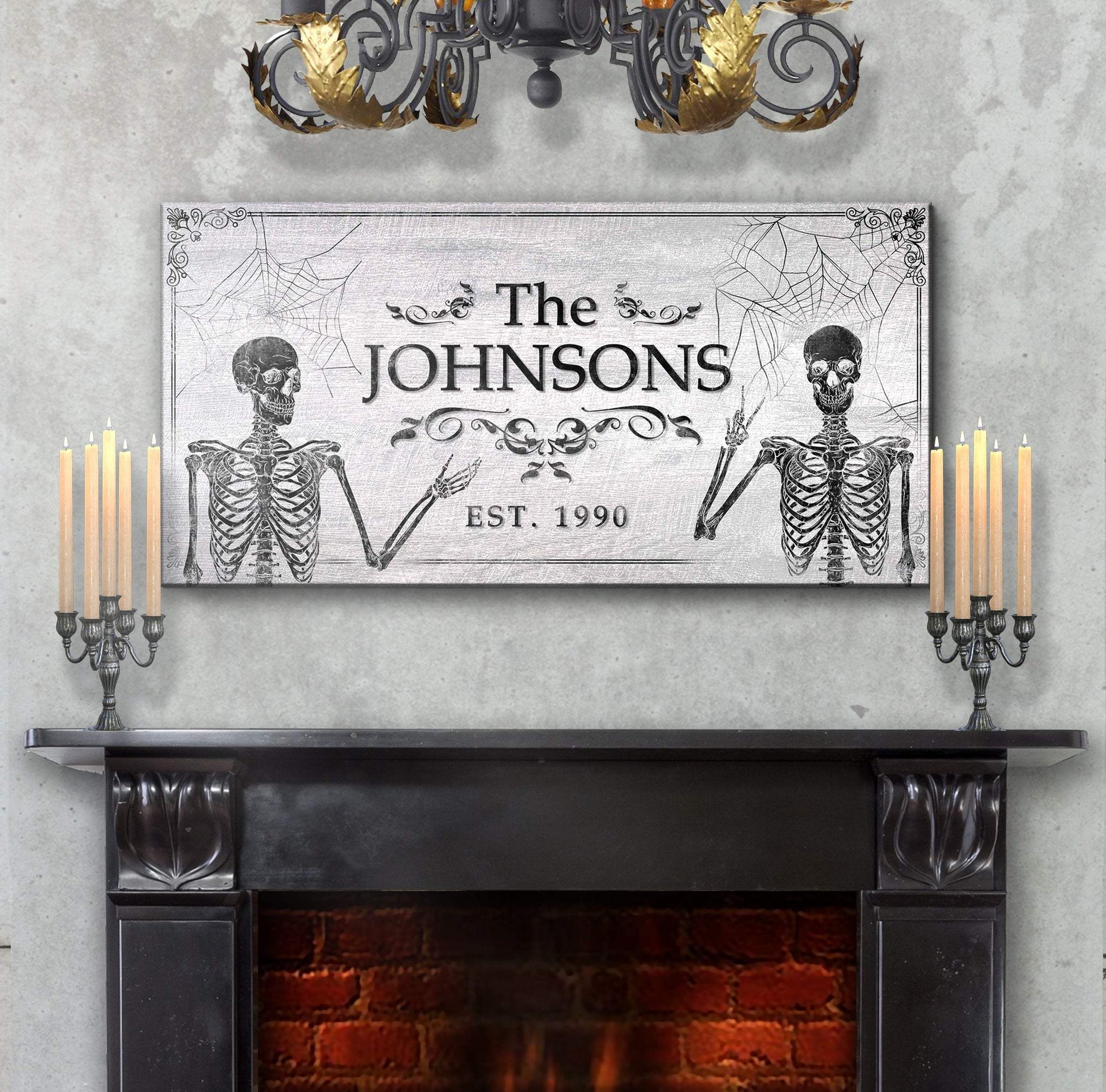 Gothic Family Sign III - Tailored Canvases - Flyclothing LLC