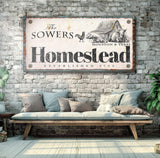Homestead Sign III - Tailored Canvases - Flyclothing LLC