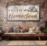 Homestead Sign IV - Tailored Canvases - Flyclothing LLC