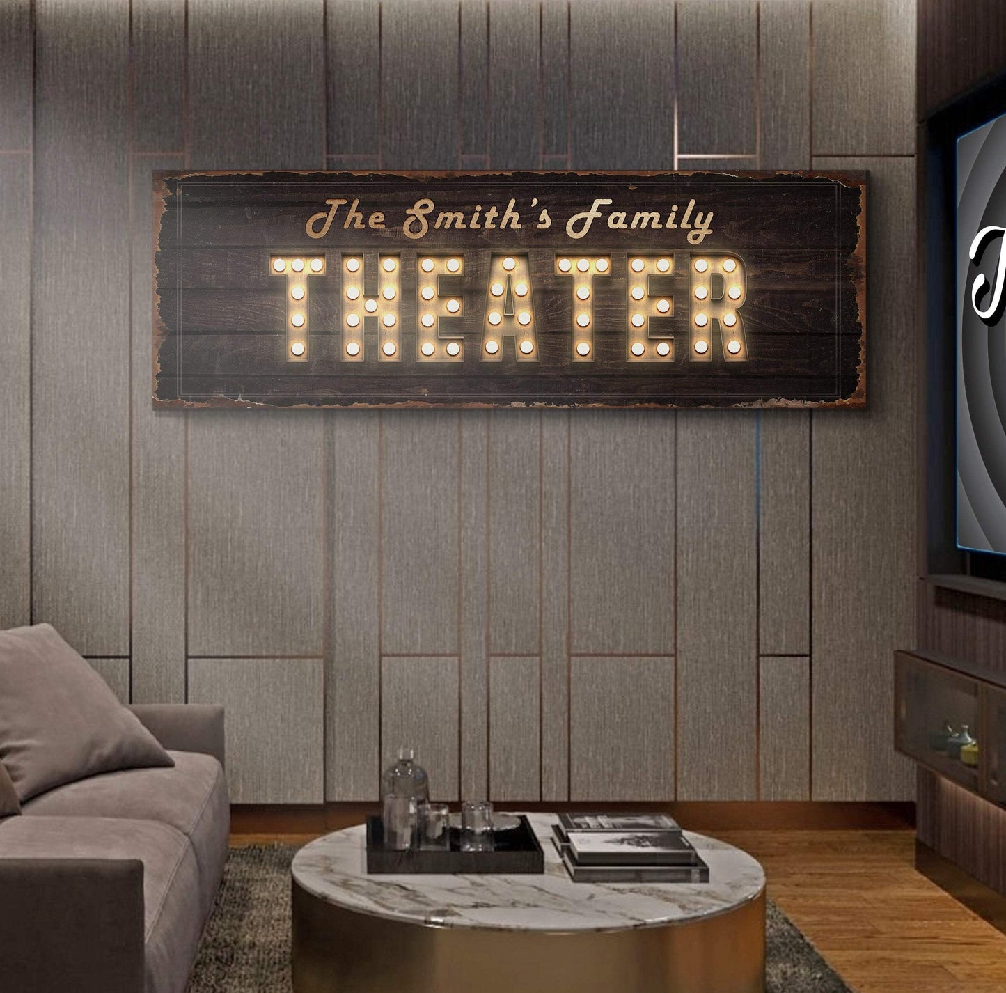 Theater Sign III - Tailored Canvases - Flyclothing LLC