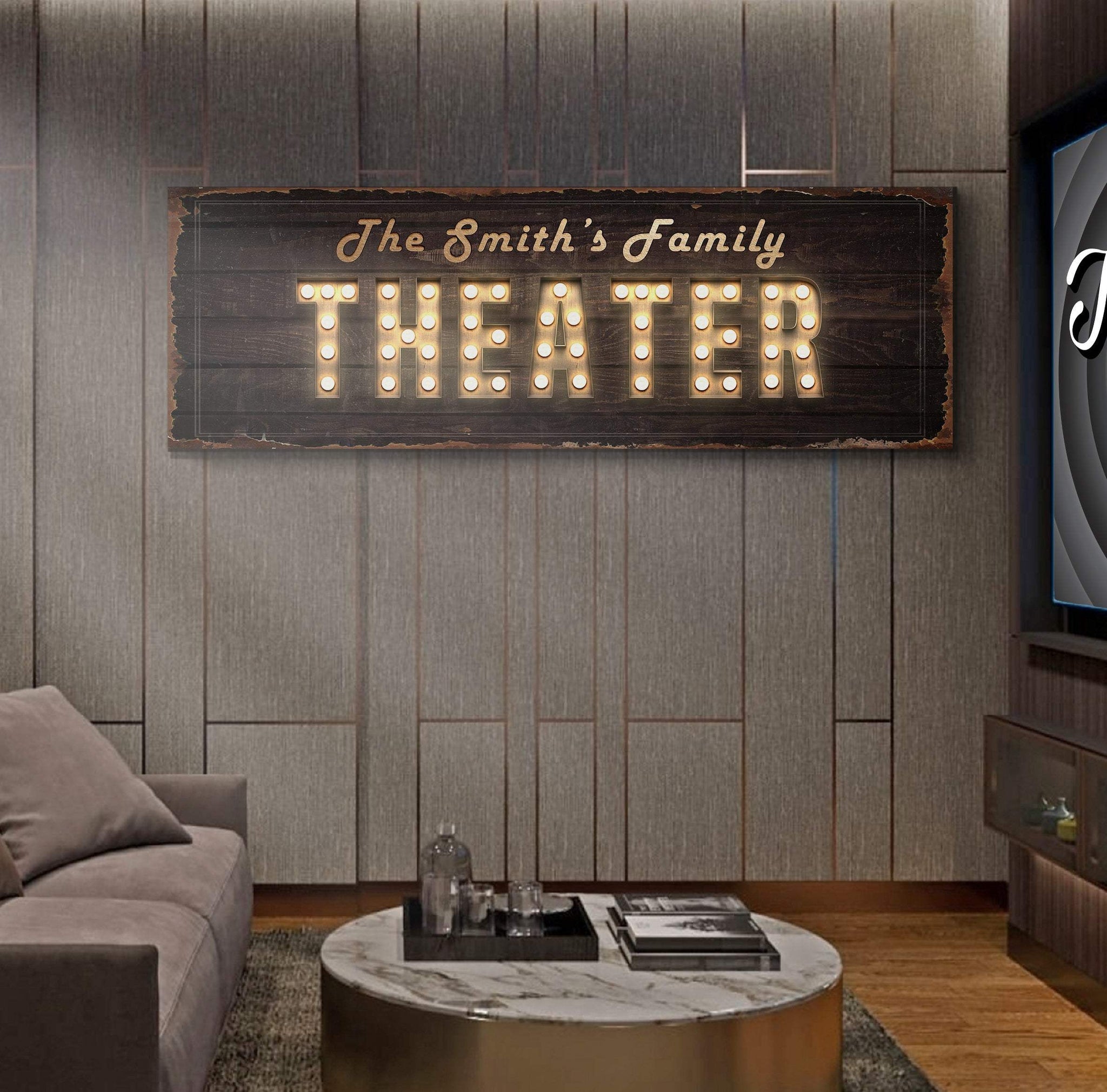 Theater Sign III - Tailored Canvases - Flyclothing LLC