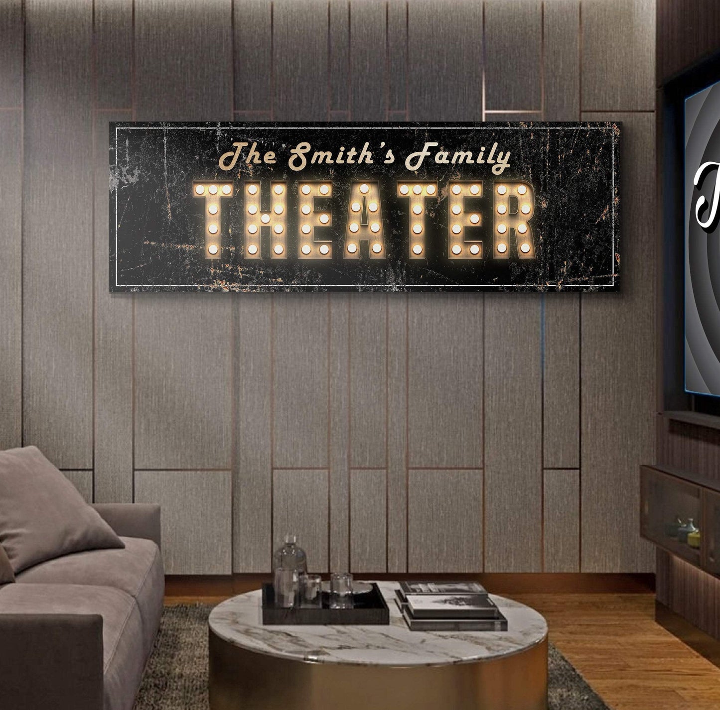 Theater Sign IV - Tailored Canvases - Flyclothing LLC
