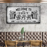 Bar Sign VI - Tailored Canvases - Flyclothing LLC