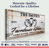 Farmhouse Kitchen Sign - Tailored Canvases - Flyclothing LLC