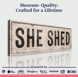 She Shed V - Tailored Canvases - Flyclothing LLC