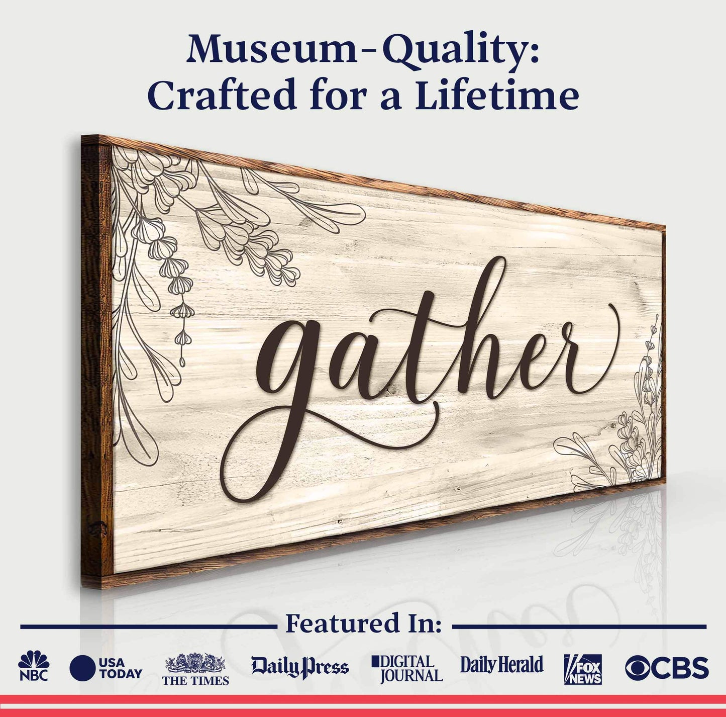 Gather Sign VIII - Tailored Canvases - Flyclothing LLC