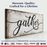 Gather Sign XI - Tailored Canvases - Flyclothing LLC