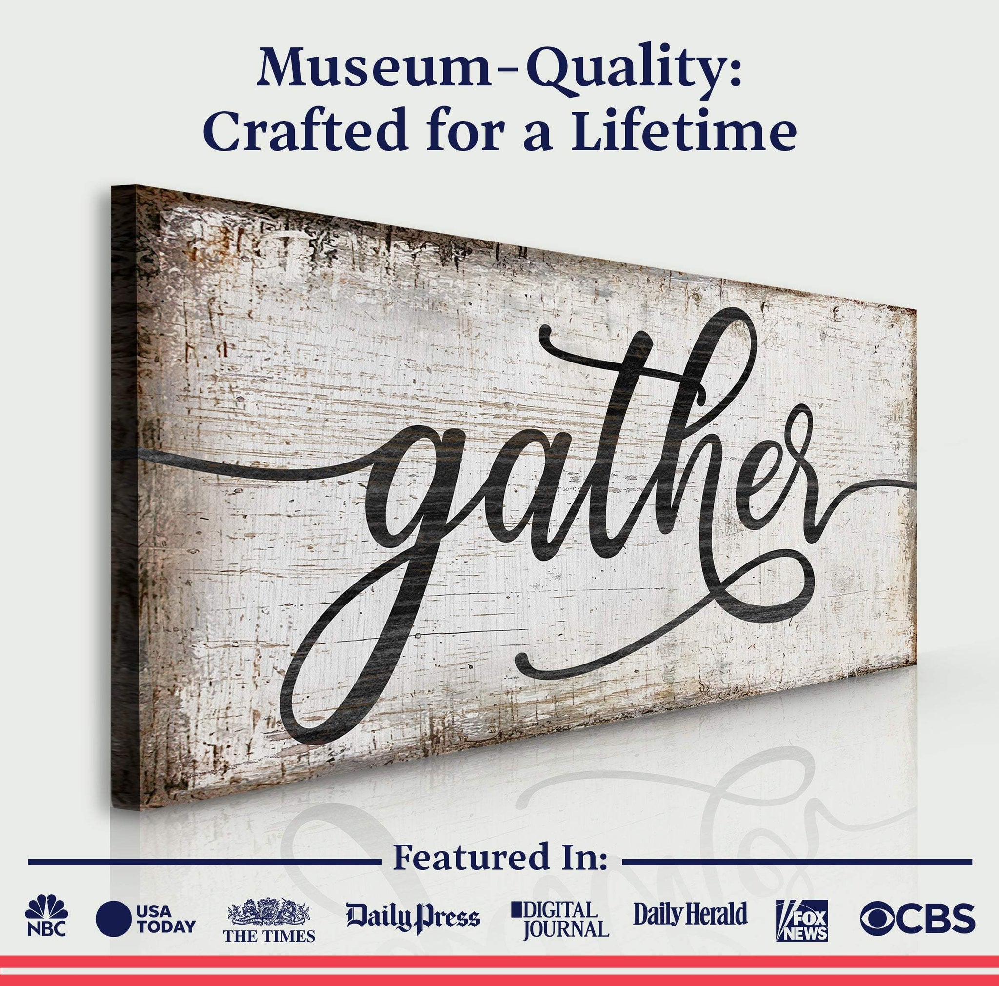 Gather Sign XI - Tailored Canvases - Flyclothing LLC