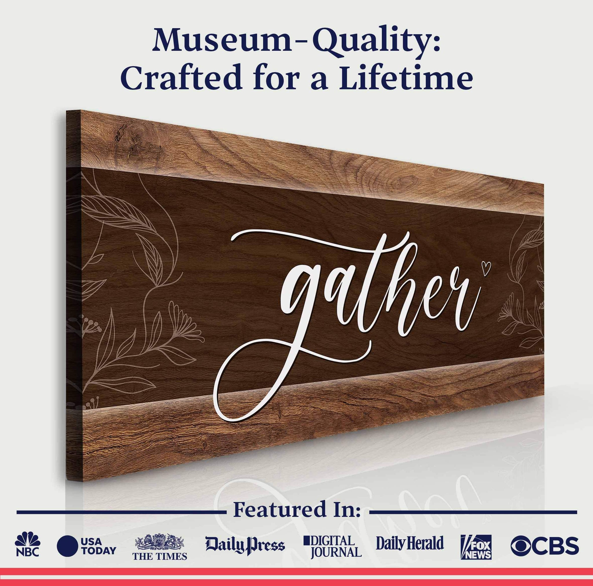 Gather Sign IX - Tailored Canvases - Flyclothing LLC