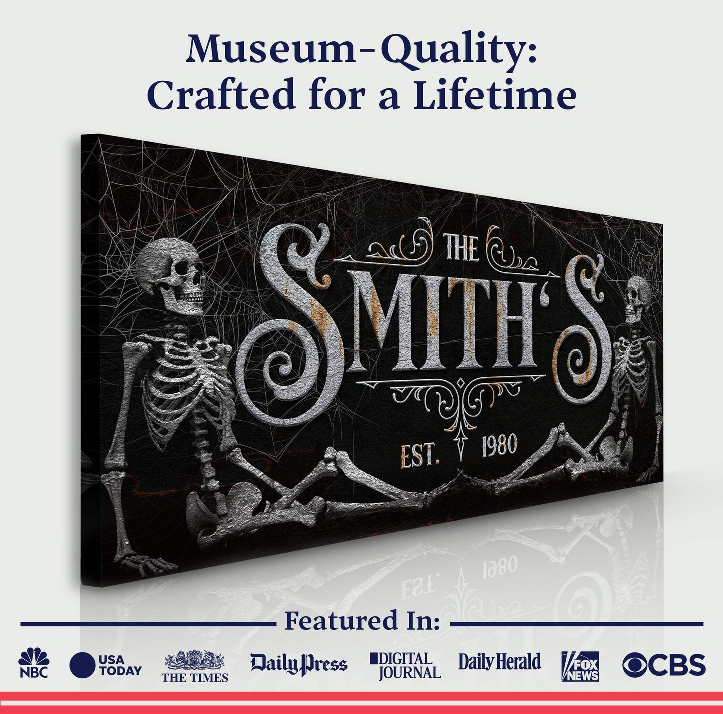 Gothic Family Sign VI - Tailored Canvases - Flyclothing LLC