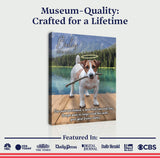 Pet Memorial Sign A Bond That Transcends Time - Tailored Canvases - Flyclothing LLC