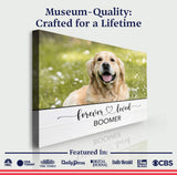Pet Memorial Sign Forever Loved - Tailored Canvases - Flyclothing LLC