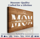 Mother's Day Wood Sign - Tailored Canvases - Flyclothing LLC