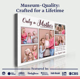 Mother's Day Sign Only A Mother - Tailored Canvases - Flyclothing LLC
