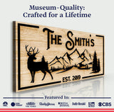 Family Mountain Sign - Tailored Canvases - Flyclothing LLC