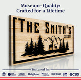 Family Mountain Sign III - Tailored Canvases - Flyclothing LLC