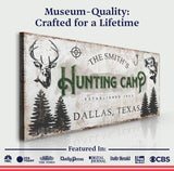 Fishing And Hunting Sign - Tailored Canvases - Flyclothing LLC