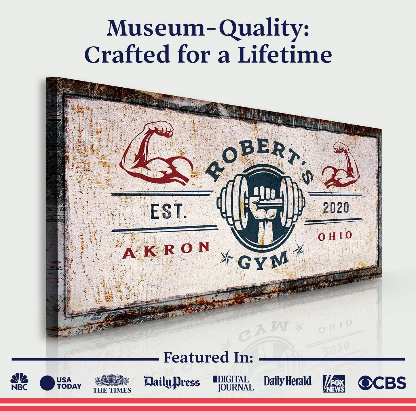Gym Sign V - Tailored Canvases - Flyclothing LLC