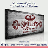Gym Sign VI - Tailored Canvases - Flyclothing LLC