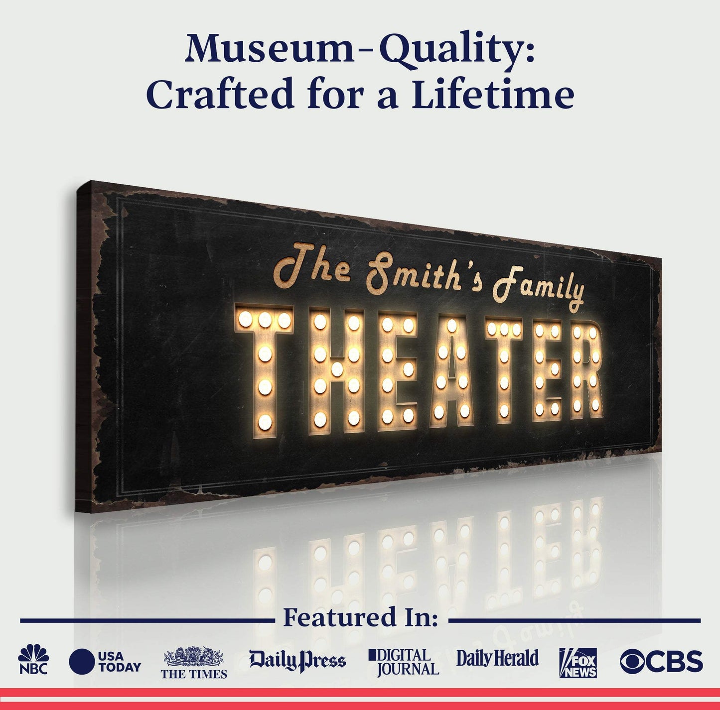 Theater Sign - Tailored Canvases - Flyclothing LLC