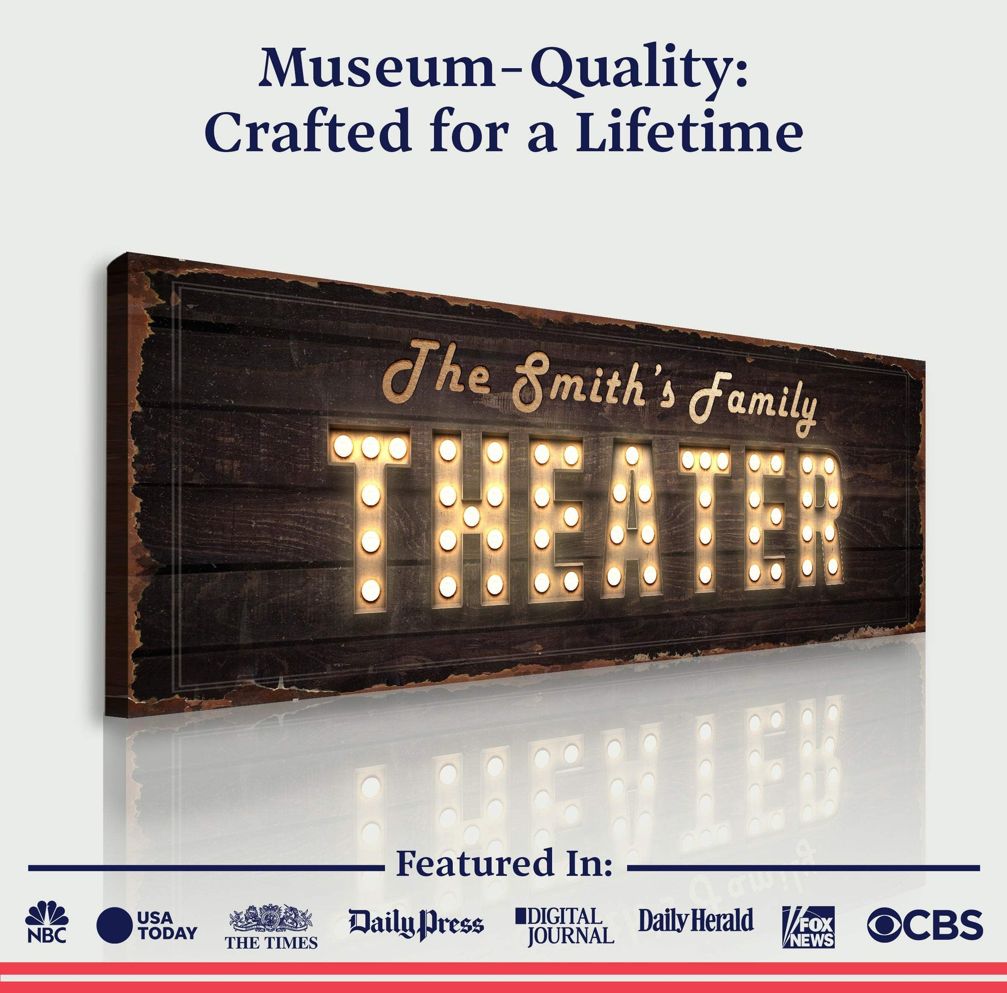 Theater Sign III - Tailored Canvases - Flyclothing LLC