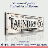 The Laundry Room Sign VIII - Tailored Canvases - Flyclothing LLC