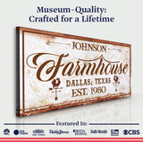 Farmhouse Sign III - Tailored Canvases - Flyclothing LLC