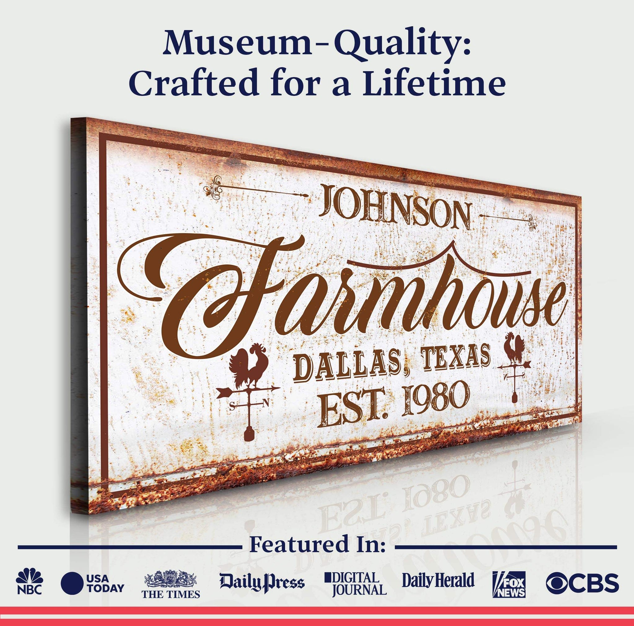 Farmhouse Sign III - Tailored Canvases - Flyclothing LLC