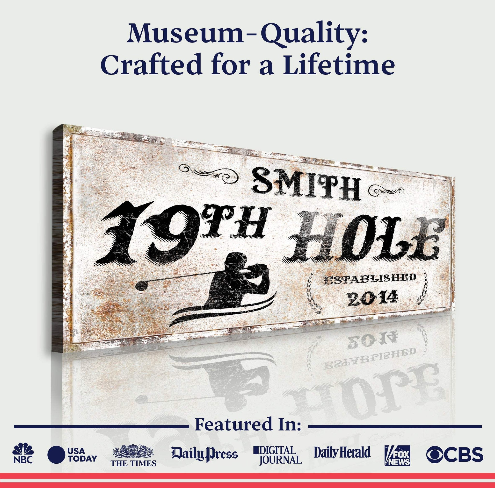 19th Hole Sign - Tailored Canvases - Flyclothing LLC