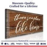 There's No Place Like Home Sign V - Tailored Canvases - Flyclothing LLC