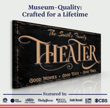 Personalized Theater Sign VI - Tailored Canvases - Flyclothing LLC