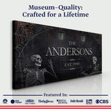 Personalized Gothic Sign VI - Tailored Canvases - Flyclothing LLC