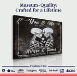 We Got This Skeleton Couple Sign II - Tailored Canvases - Flyclothing LLC