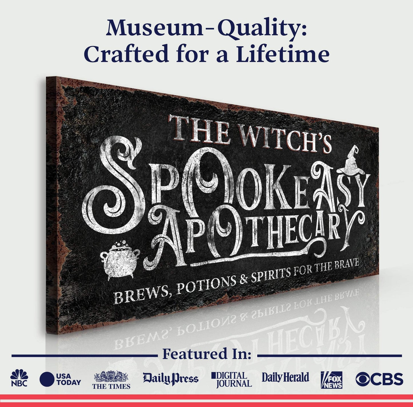Apothecary Spookeasy Bar Sign - Tailored Canvases - Flyclothing LLC