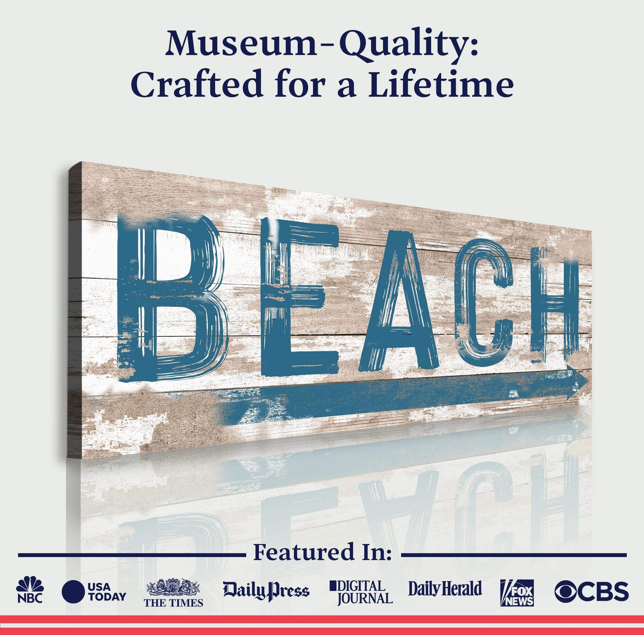 Beach House Sign V - Tailored Canvases - Flyclothing LLC