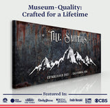 Family Mountain Home Sign III - Tailored Canvases - Flyclothing LLC