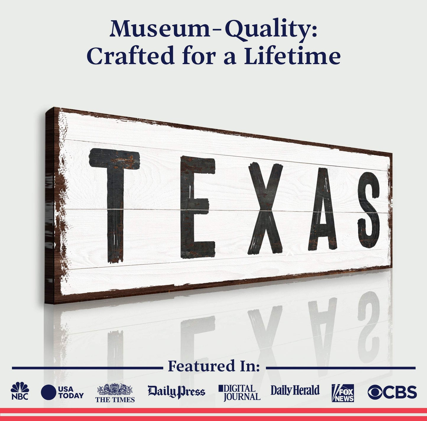 Texas Home Sign II - Tailored Canvases - Flyclothing LLC