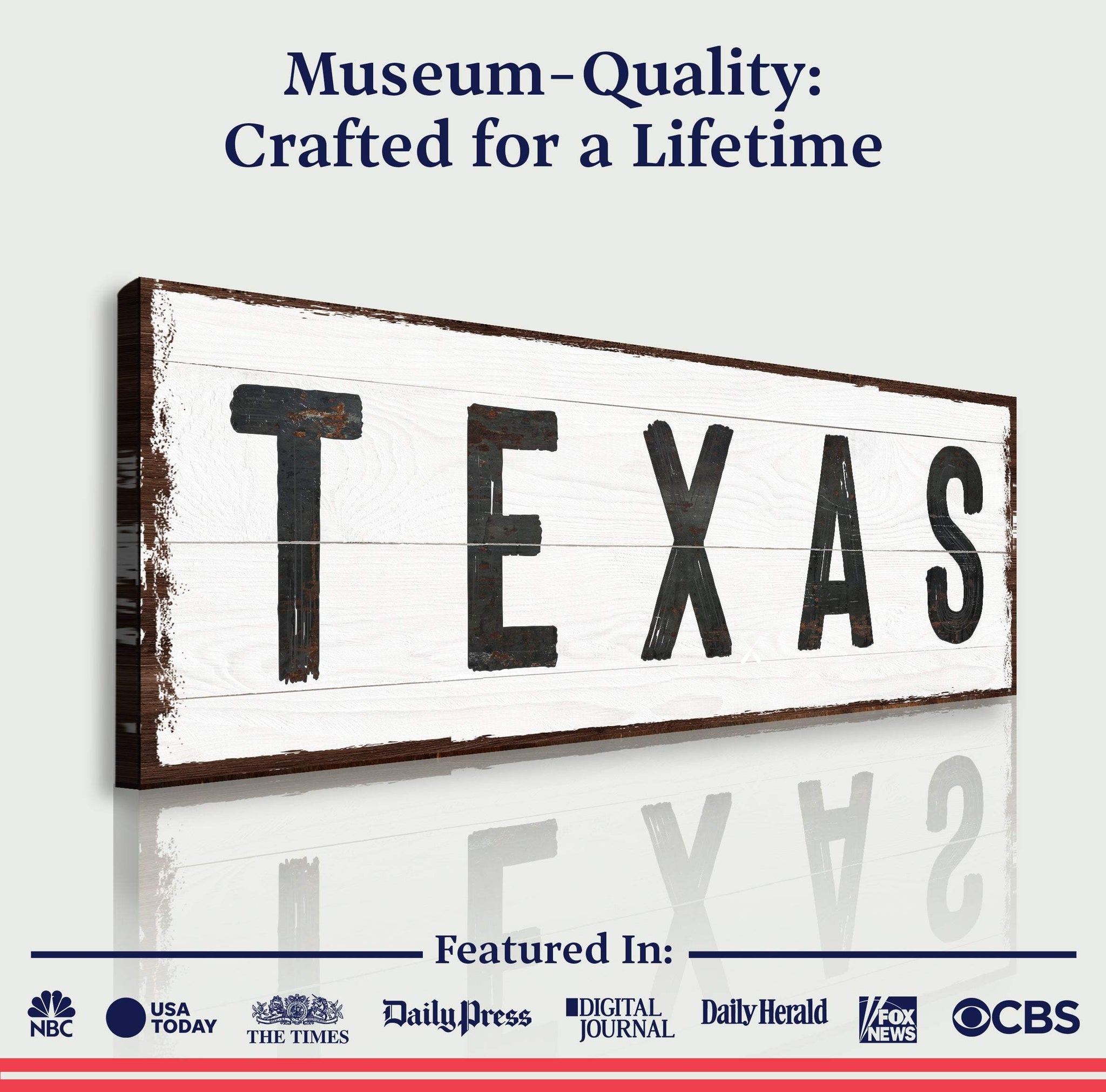 Texas Home Sign II - Tailored Canvases - Flyclothing LLC